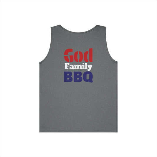 God • Family • BBQ 4th of July Tank Top