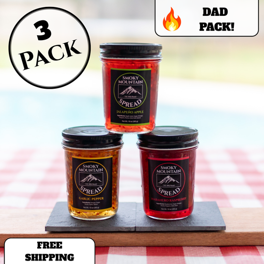 THE BBQ Boost 3 Pack —  BBQ Pepper Jelly Glaze Bundle