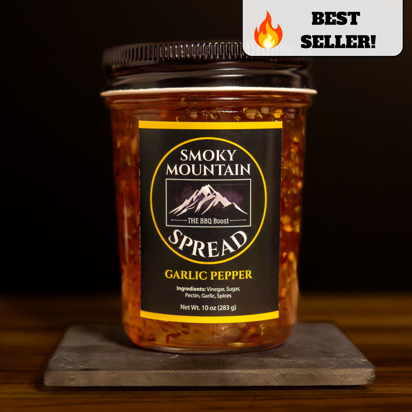 Garlic Pepper Spread — BBQ Pepper Jelly Glaze