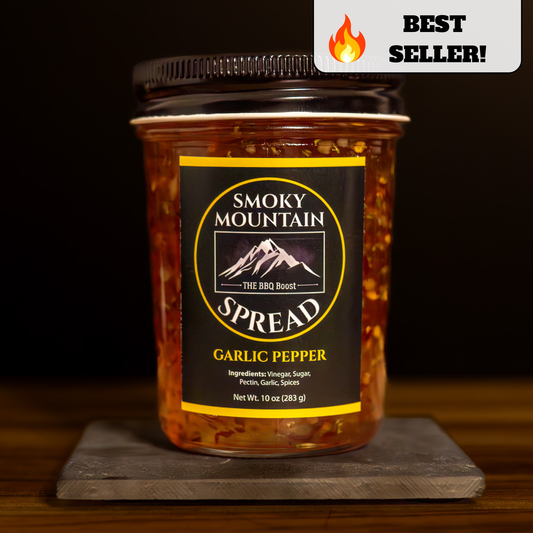 Garlic Pepper Spread — BBQ Pepper Jelly Glaze